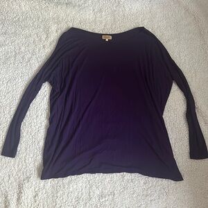 Piko purple long sleeve top